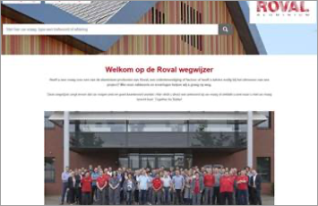 De Roval wegwijzer is  online gekomen